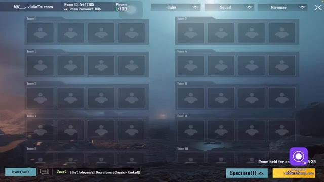 BGMI IS  LIVE | ON IPAD MINI 5 | FREE FOR ALL ROOM MATCH 2.0