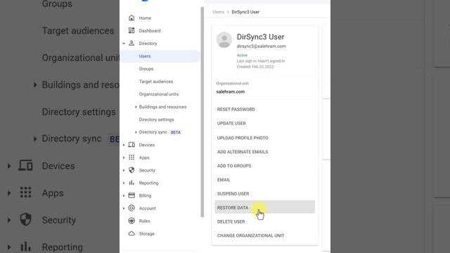 How to restore deleted files or emails for a user in Google Workspace | GWS Admin | How to смотреть онлайн