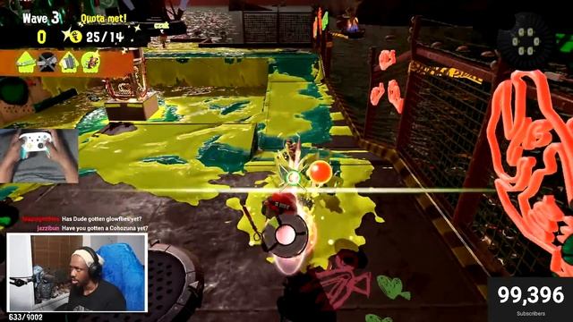 SPLATOON 3 SALMON RUN SOLO EXPERIENCE смотреть онлайн