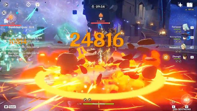 Genshin Impact & Spiral Abyss 4.4 With Wanderer ~ Vượt La Hoàn Cùng Mochi C2 смотреть онлайн