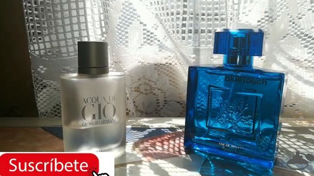 AQUA DI GIO GIORGIO ARMANI V/S BLUE TOUCH FRANCK OLIVER ¿CUAL ES MEJOR? (EN ESPAÑOL) смотреть онлайн
