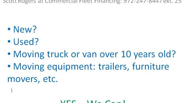 Buy a New or Used Moving Truck For Sale? Moving Van Financing For Commercial Vehicles смотреть онлайн