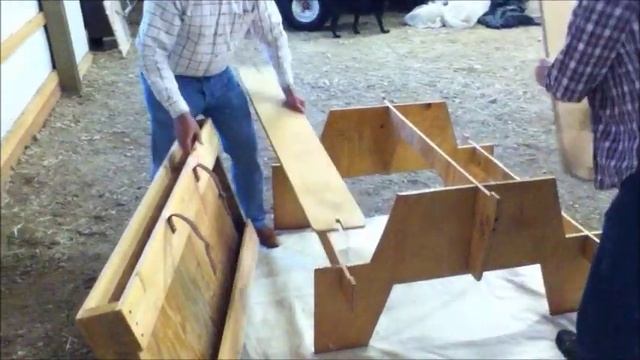 Amazing Portable Picnic Table from single sheet of plywood смотреть онлайн