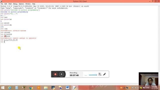 Basics of Python programming Practical смотреть онлайн