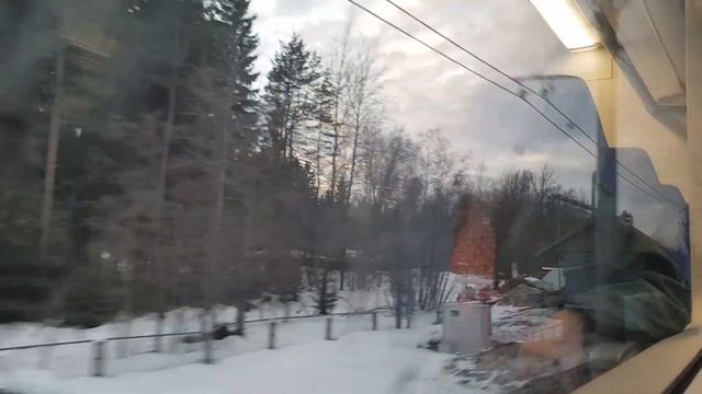 ЭС2Г-013, маршрут: "Выборг - Санкт-Петербург" смотреть онлайн