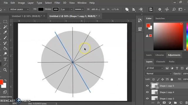 Photoshop Color Wheel