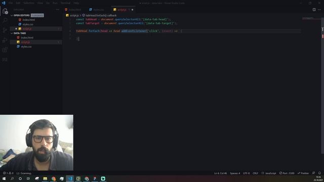 Need to Build Tabs easy with HTML/CSS/JS under 15 min смотреть онлайн