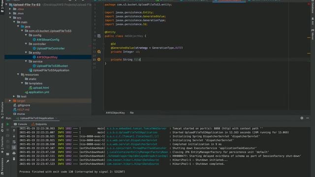 Spring Boot, MVC: AWS S3 File Retrieving ve Displaying смотреть онлайн