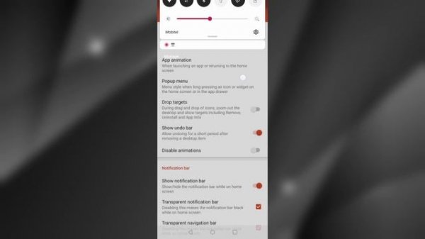 Nova Launcher Landscape mode
