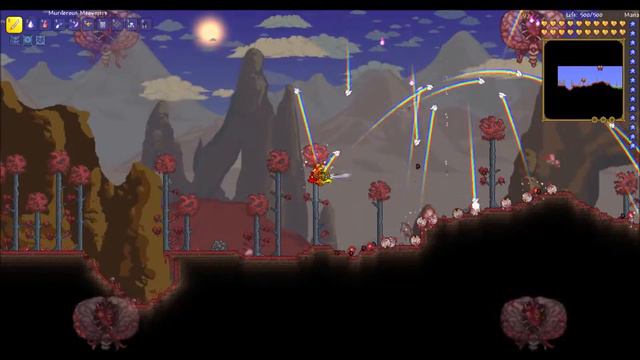 Terraria all Pre Hardmode Bosses (Op weapon) смотреть онлайн