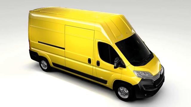 3D Model of Citroen Jumper Van L3H3 2017 Review смотреть онлайн