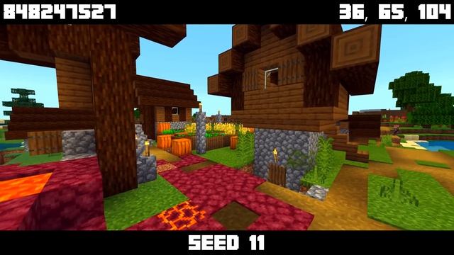 TOP 20 RUINED PORTAL VILLAGE SEEDS for Minecraft 1.16 Bedrock Edition! (PE, Xbox, PS4, Switch, W10) смотреть онлайн