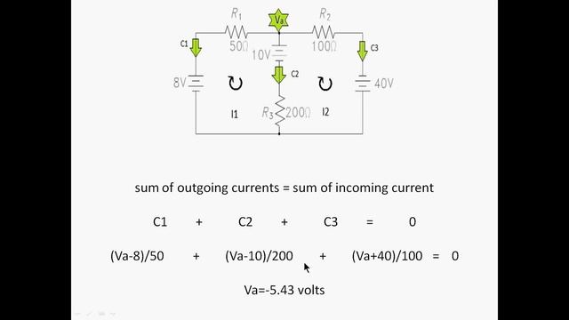 How to apply KCL to a circuit смотреть онлайн
