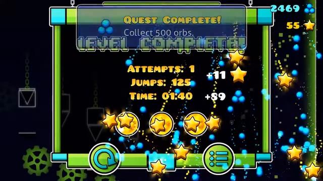 Прохождение всех уровней в Geometry Dash 1-21 [100%] смотреть онлайн