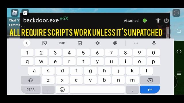 (?NEW?) Backdoor v6X script. смотреть онлайн