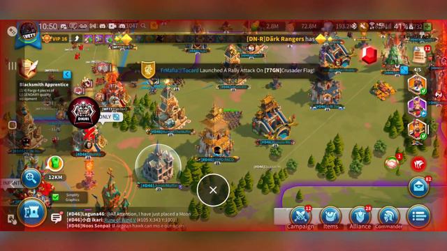 Rise of Kingdoms || KVK FIGHTING *DAY 2* || DOUBLE RALLY DEFENDED || BURNING FLAGS || BIG FIGHTS смотреть онлайн