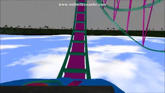 NoLimits Roller Coaster Simulation - Looping Star (Onride) смотреть онлайн