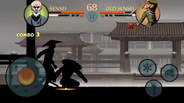 Shadow Fight 2 - Sensei vs Old Sensei смотреть онлайн