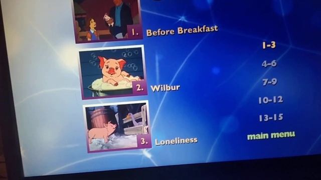 Charlotte's Web Dvd menu walkthrough смотреть онлайн