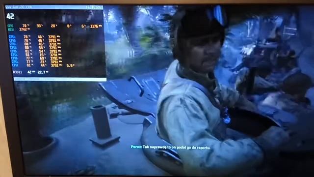 CoD WW2 -- Overclocked Quadro K3100m - Dell M6800 I7-4810MQ