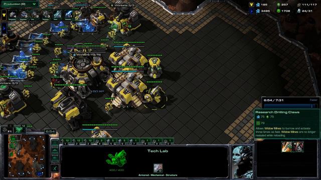 StarCraft 2: Battle Mech Terran VS Protoss Guide! смотреть онлайн