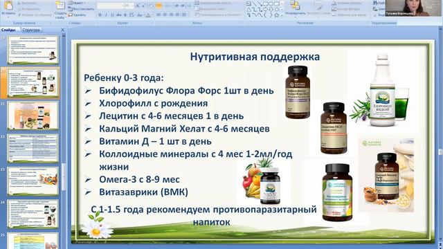 Здоровье вашего ребенка. Татьяна Воронцова, нутрициолог смотреть онлайн