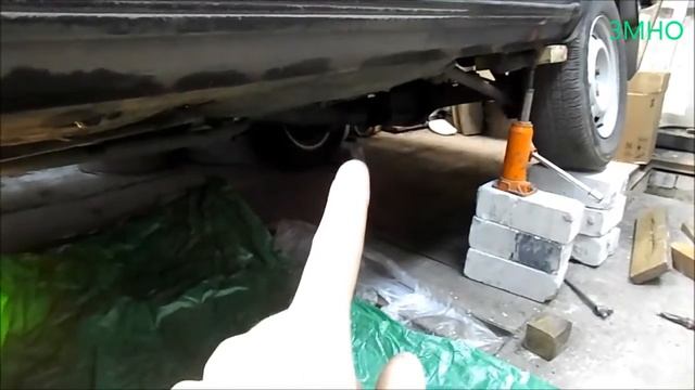 Как залезть под автомобиль когда нет смотровой ямы смотреть онлайн