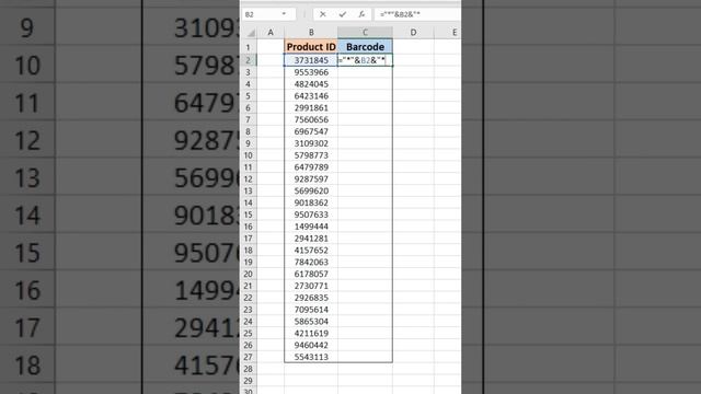 How to make barcodes in Excel! #excel смотреть онлайн