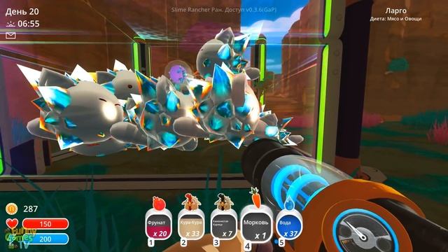 про ферму слизи развивающее видео для продолжаем играть Slime Rancher #15 смотреть онлайн