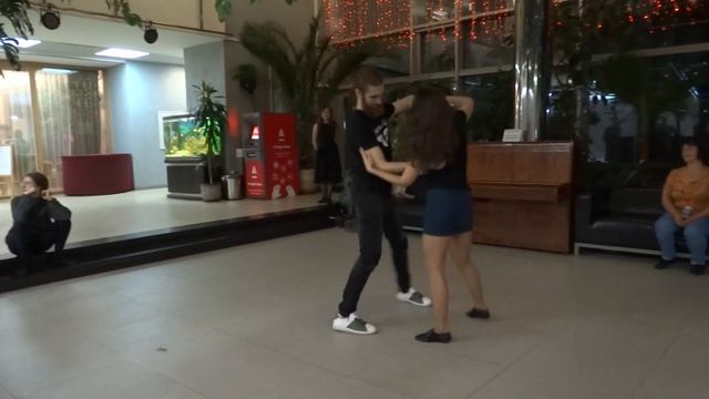 самба в доме ученых от Насти и Саши смотреть онлайн
