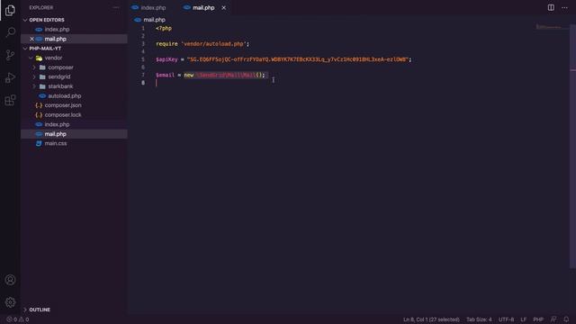 Build a CONTACT Form in PHP смотреть онлайн