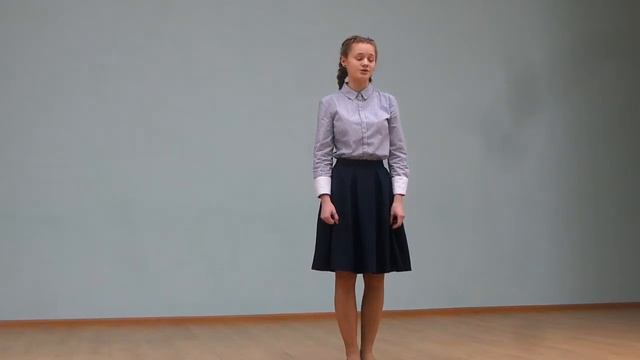 Гаврилова Анастасия - А.Бруштейн "Дорога уходит вдаль" смотреть онлайн