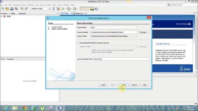 Install Netbeans 8.0 Beta and Write Simple Program by JAVA HUB-2 смотреть онлайн