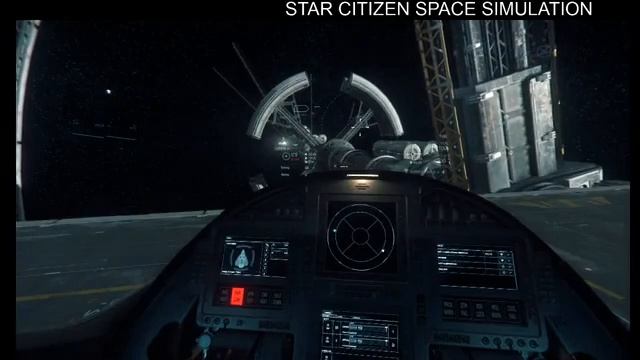 Star Citizen with Mercury crusader ship смотреть онлайн