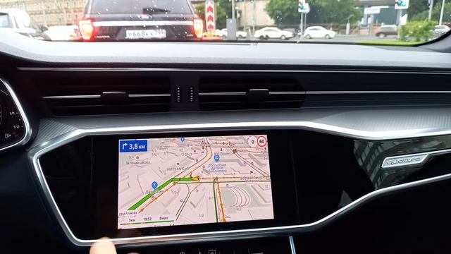 Навигация в android модуле для AUDI A6 C8 (блок от 4caraudio) смотреть онлайн