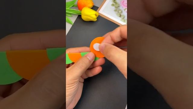 Поделка для малышей. Веселая гусеница #craft #творчество #craftideas #craftylife #handmade #like