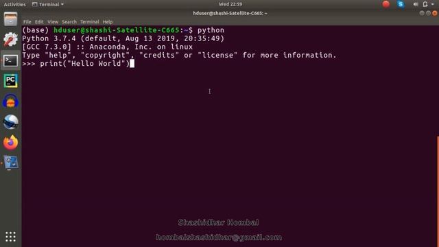 Python - Interactive mode смотреть онлайн