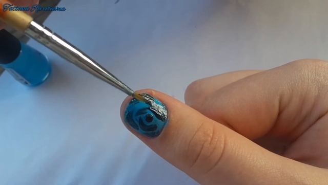 Синий маникюр//TR смотреть онлайн