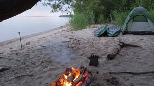 Пробный мини поход на байдарках INTEX CHALLENGER K1 по Калининградскому заливу