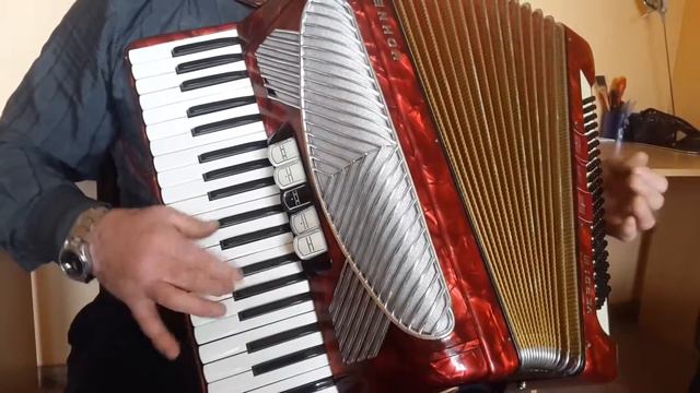 Accordion Hohner Verdi III 120 bass Vintage German Akkordeon Fisarmonica + Case (1) смотреть онлайн