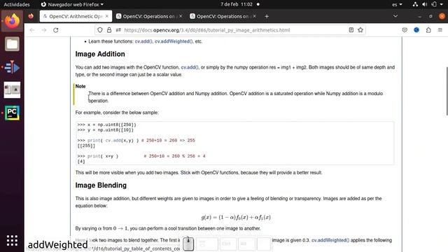 Operaciones con imágenes Suma y Bitwise | OpenCV | Python смотреть онлайн