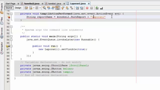 Tutorial membuat Form laporan ireport project java netbeans смотреть онлайн