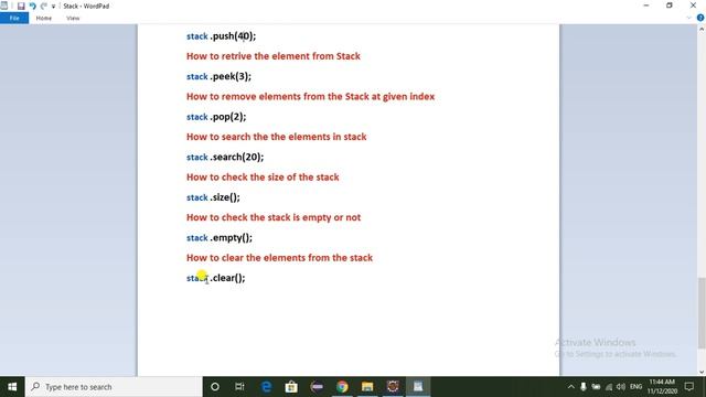 What is Stack in Java with Simple Example смотреть онлайн