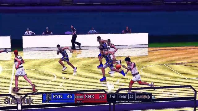 Slamdunk2k14 | New floor v3 | Anime Ver. | Shohoku vs Ryonan | 720p | Gameplay | HD смотреть онлайн