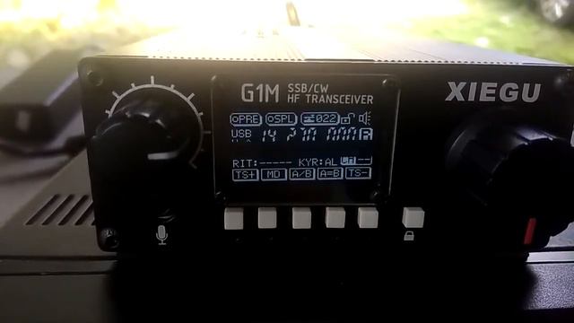 XIEGU G1M - новейший 0,5-30 мГц SDR-трансивер смотреть онлайн