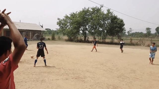 Head goal (futsal) game at village смотреть онлайн