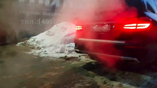 Выхлопная система с регулировкой звука на Mercedes GL400 by Filitek смотреть онлайн