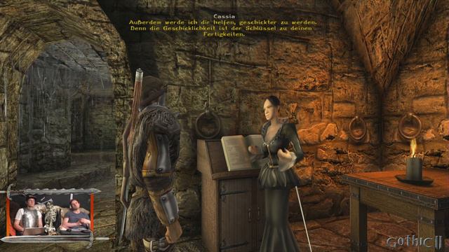 [40] Let's Play Gothic 2 mit Michael und Krogmann | "Bring mir was bei!" | 11.05.2016 смотреть онлайн