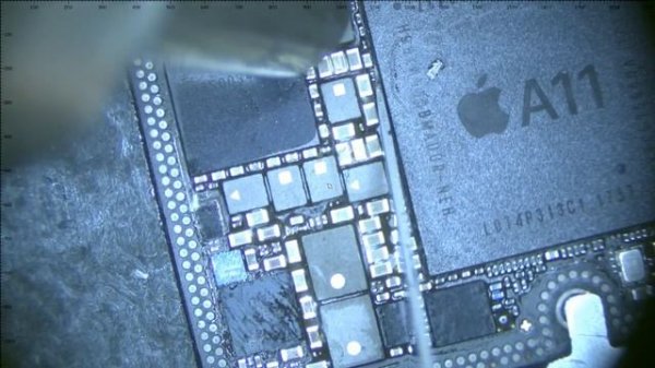 iPhone X CPU Reballing / перекатка процессора